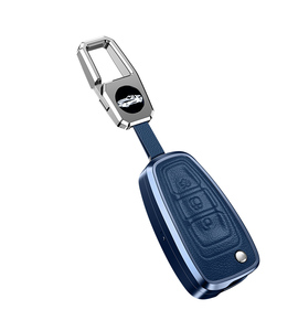 Custodia per Chiavi Auto in Lega di Alluminio per <span class=keywords><strong>Ford</strong></span> Fox Kuga <span class=keywords><strong>Tourneo</strong></span>, Portachiavi Pieghevole, <span class=keywords><strong>Accessori</strong></span> Diretti dalla Fabbrica - Product Image 4