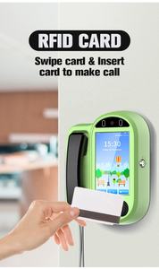 Para Escuela Pública cárcel prisión 4G LTE WIFI autoservicio Android10 videollamada al aire libre teléfono público escuela teléfono público 4G teléfono público - Product Image 4