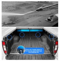 Couverture de benne universelle pour pick-up, électrique, manuelle, pliable, antivol, imperméable, anti-poussière, accessoires pour pick-up