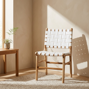 Découvrez un confort intemporel avec une chaise en teck conçue pour apporter une beauté naturelle et une élégance durable à chaque espace. - Product Image 6