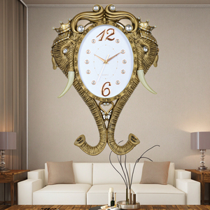 Werbeaktion 3D Raumdekoration Elefanten-Design Große Wanduhr - Product Image 6