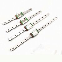 Guide linéaire REALMAX D-21 9 mm MGN9 100 mm 200 300 350 400 450 500 600 800 1000 1100 1200 mm Rail linéaire MGN9H Bloc Imprimante 3D CNC