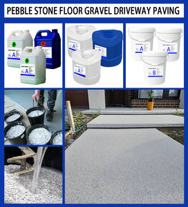 Cao cấp AB Epoxy nhựa 2:1 sỏi liên kết bề mặt sỏi đá sàn cho đường lái xe lát - Product Image 6