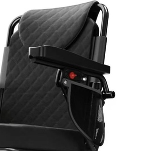 Preisgünstiger Faltbarer Elektrischer Rollstuhl aus Aluminiumlegierung mit Lithium-Batterie, Motorantrieb und Großen 24-Zoll-Hinterrädern - Product Image 6