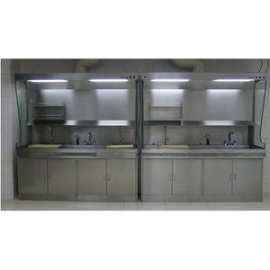 Mesa de Trabajo de Laboratorio de Acero Inoxidable Msno304 con Campana de Extracción, Diseño Industrial para Uso Hospitalario - Product Image 4