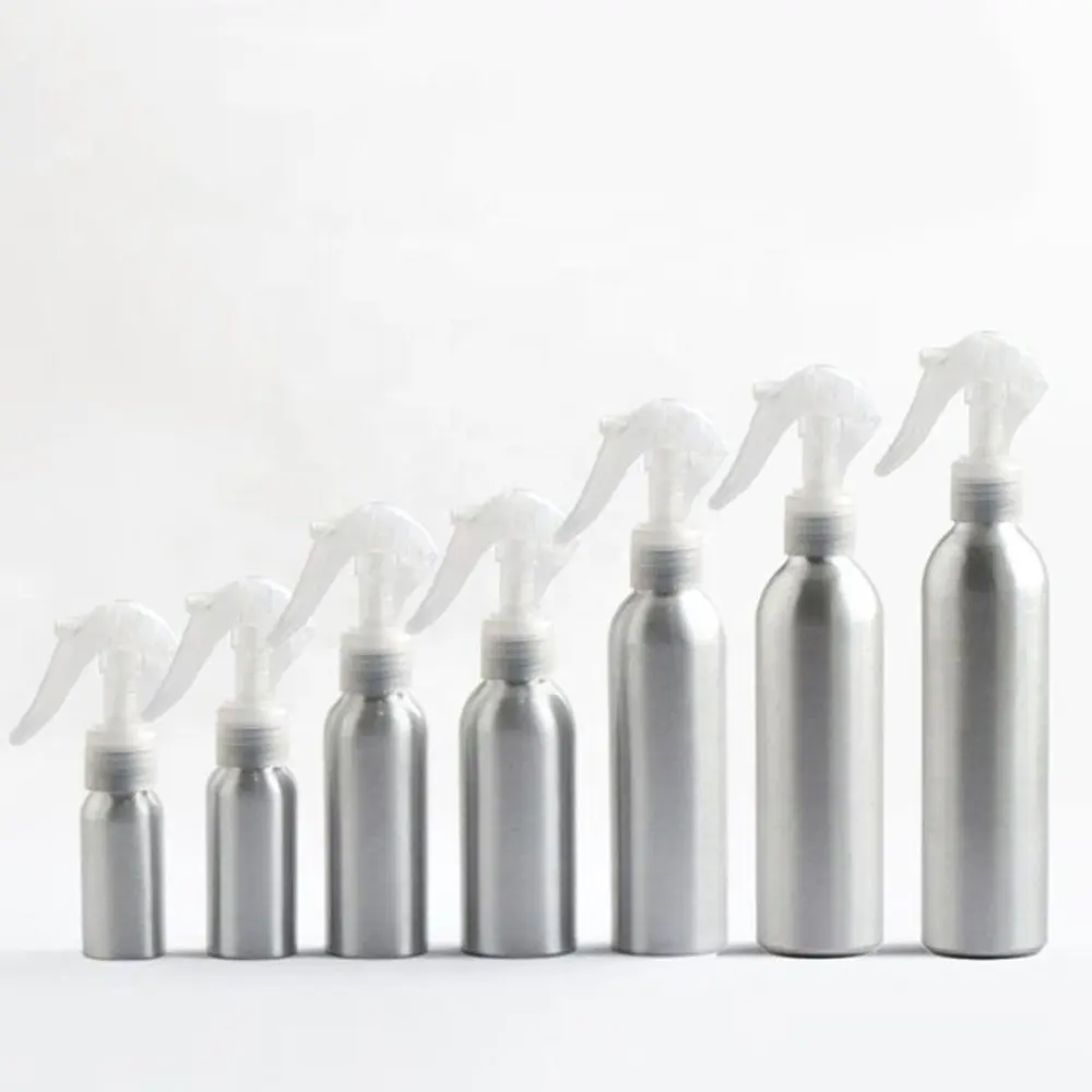Custom logo 150ml 200ml 250ml car beauty trigger spray bottle aluminum bottle spray