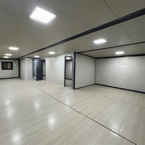 Maison Conteneur en Acier Extensible Préfabriquée Personnalisée 40 Pieds/20 Pieds avec Cuisine, Appartement et Chambre - Design Contemporain Modulaire - Product Image 1