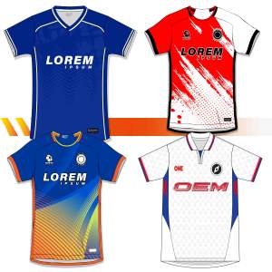 2026-2027 Şık Retro Özelleştirilebilir %100 Polyester Unisex Yetişkin Futbol Forması OEM Servis Setleri Isı Transferi Otomatik - Product Image 1