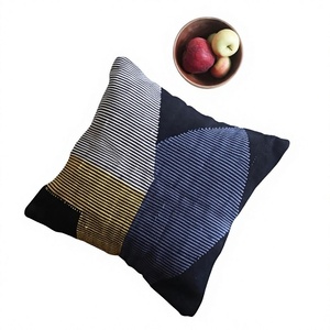 Decorative Bohemian Home Decor Beautiful Design Cotton Cushion <b>Cover</b> Handwoven Indoor-Outdoor Geometric <b>Throw</b> Pillow <b>Cover</b> - Product Image 1