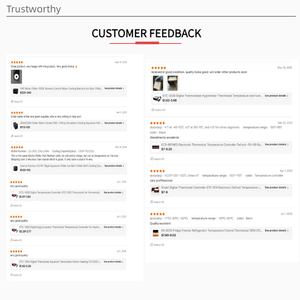 Contrôleur de température numérique AC110-220V, thermostat micro-ordinateur avec capteur de température en temps réel pour incubateur à œufs - Product Image 5