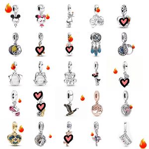 Accesorios DIY para Pulseras Infantiles, Dijes de Plata de Ley 925 con Circonitas, Estilo Punk, Personalizables - Product Image 1