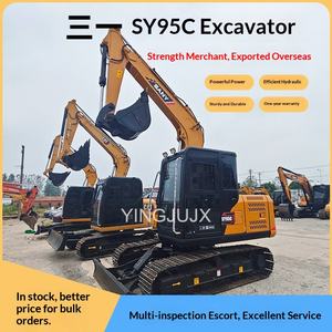 Excavatrice Sy95c, excavatrice de terrassement moyenne, vente directe, 90% neuve, exportation d'origine, occasion transfrontalière - Product Image 1