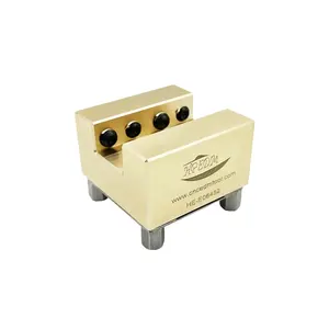 HPEDM HE-E06452 erowa compatible 20mm square brass slot electrode holder for CNC EDM machine