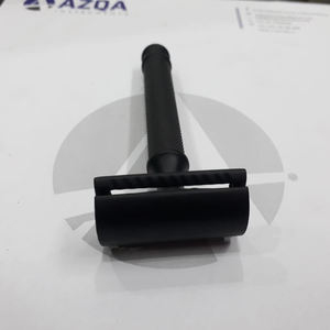 Maquinilla de afeitar de doble filo, maquinilla de afeitar de seguridad de Color cromado con doble borde - Product Image 4