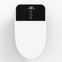 Nouvelle arrivée CE Toilette intelligente monobloc autonettoyante avec bidet électrique intelligent, commande vocale par application mobile