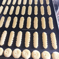 Machine de fabrication de biscuits à haute productivité Biscuit au chocolat automatique formant la machine Fortune Cookie Depositor Machine