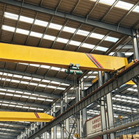 Grue à poutre simple électrique sans fil certifiée CE de 9 tonnes pour la manutention de produits semi-finis forgés