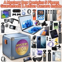 Guaranteed Action Camera Inside Electronic Mystery Box Gadgets With Random 5G Smartphone Phone Laptop Watch Earphone Surprise