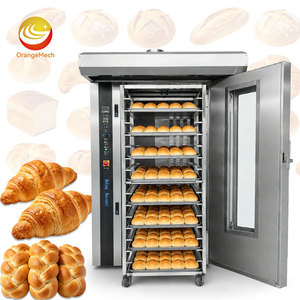 Four à pizza, croissants, biscuits et pain rotatif commercial ORME à 64 plateaux, à gaz, à vendre - Product Image 1