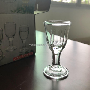 แก้วไวน์ขนาด10มล. 15มล. ถ้วยแก้วขนาดเล็กแก้วช็อตจิ๋วพร้อมเท้าสำหรับสุรา Saki Sege - Product Image 6