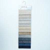 Tissu d'ameublement pour canapé en velours bouclé long et brillant, série de couleurs Morandi, imperméable, 270 GSM, style marocain, à prix réduit