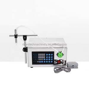 Machine de remplissage semi-automatique quantitative pour boissons, beurre de cacahuète, confiture, miel, lait, jus, parfum, huile nettoyante, ketchup, shampoing - Product Image 5