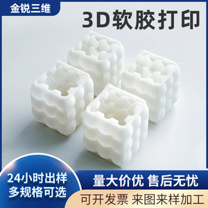 Jinrui 3D <b>Plastic</b> 3D Printed Soft <b>Rubber</b> Craft Parts Hand Held Ornaments High Precision Customizable Prototyping - Product Image 5