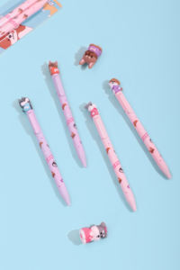 KUKI Schattige Gog Party gelpennen 2 sets Cartoon Studenten Schattig Papierwaren Kawaii Cartoon Kantoorartikelen - Product Image 3