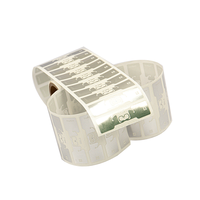 Étiquette de chronométrage sportif RFID UHF passive, étiquette Dogbone, autocollant en mousse étanche, personnalisable et imprimable pour événements de marathon, triathlon et cyclisme