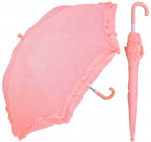 <span class=keywords><strong>17</strong></span> "Poignée en plastique Promotion Enfant Belle Petite Dentelle À Volants Poignée De Bord avec Sifflet Déco Enfants Parapluie - Product Image 2