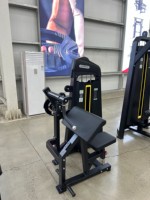 Machine à biceps assis Cheernin, usage commercial, capacité 168 kg, acier robuste 2,5 mm, pour salle de sport, livraison DDP