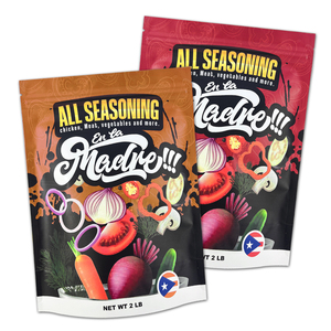 Bolsa de plástico para alimentos personalizada, bolsas de papel de aluminio de pie para verduras, bolsas de aperitivos - Product Image 1