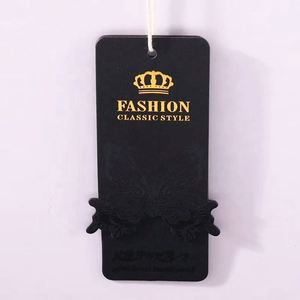 Factory Price Custom Kraft Paper <b>Tag</b> Recycled Swing Vanilla Embossed hang <b>Tag</b> for Pet hang <b>Tag</b> - Product Image 2