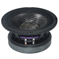Haut-parleur médium professionnel de 6,5 pouces, 200 W RMS, bobine vocale de 2 pouces, haut-parleur médium-basse en aluminium pour audio domestique étanche, possibilité d'ajouter un logo