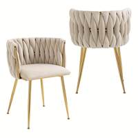 Chaises de restaurant Yuechun en velours et métal, style nordique moderne, pour café, hôtel et usage commercial – Vente en gros