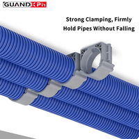 Clips de fixation pour tuyaux de ventilation en PP de 110 mm de haute qualité, directement de l'usine, pour sécuriser les tuyaux en HDPE, les conduites de ventilation d'air frais