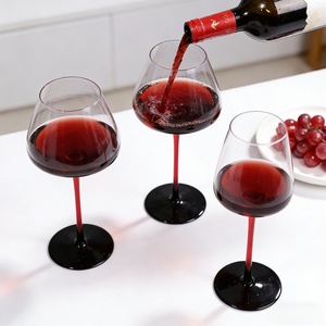 Copa de Cristal Soplado a Mano Sin Plomo, Copas de Vino Blanco de Lujo, Cristalería Vintage, Copa de Champán para Bodas y Fiestas - Product Image 2