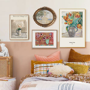 Pintura artística de flores para pared, pósteres con impresiones de plantas y flores - Product Image 3