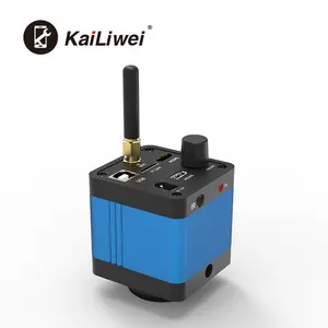 Tkliway — Microscope stéréo industriel, caméra WiFi USB et HD de 1080P 16mp pour IOS/Android/PC