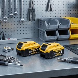 Batería de Repuesto de <span class=keywords><strong>20V</strong></span> 4.0Ah 18650 Compatible con Sierras, Amoladoras y Herramientas de Jardín DEW - Product Image 3