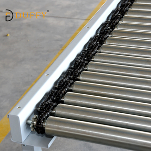 Gemotoriseerde <span class=keywords><strong>Pallet</strong></span> Roestvrijstalen Sensor Roller Draaitafel Fabricage Automatische Aangedreven Verlengbare Flexibele Rollenbaan - Product Image 4