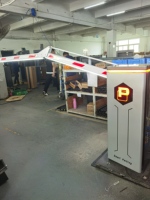 Barrière de stationnement automatique à grande vitesse pour garage à plafond bas, équipement de stationnement automobile Chian