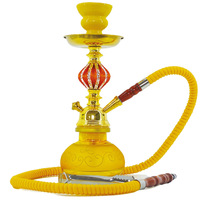 Narguilé personnalisé saveur shisha luxe en acier inoxydable saveur narguilé à DEL