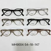 Prêt à expédier : Montures optiques TR90 en gros, assortiment œil-de-chat unisexe, montures complètes durables pour toutes les formes de visage