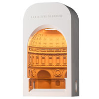 Lampe diffuseur d'arômes électrique à gradateur 20W Colonne romaine en lambeaux Midcentury Flexible Simple Home Decoration for Bedroom Essential