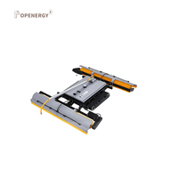 Robot de nettoyage de panneaux solaires anti-chute WSE-R01 - 150-200m RC, commutateur sec/humide, haute efficacité