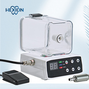 Micromotor Eléctrico <span class=keywords><strong>Dental</strong></span> HEXION <span class=keywords><strong>con</strong></span> Tanque de <span class=keywords><strong>Agua</strong></span>, Fibra Óptica LED, Sin Escobillas y Control por Pedal - Contraángulo 1:1/1:5/16:1 para Laboratorio/Clínica - Product Image 4