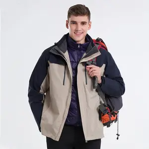 사용자 정의 남자의 폴리 에스터 반사 겨울 윈드 브레이커 재킷 빈티지 방수 스포츠 야외 플러스 사이즈 로고와 남자의 재킷