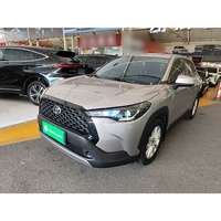Voiture d'occasion Guazi 2022 Toyota Corolla Cross Essence Automatique SUV Traction Avant 5 Places Conduite à Gauche Transport Commercial Exportation Chine