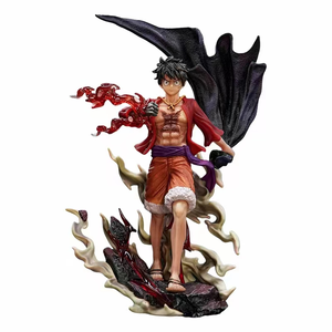 Dekoration Statue Figur Figuren Usopp Nami Chopper Spielzeug Geschenk Zoro Kunststoff PVC Benutzer definierte LX Ruffy One Pieces Anime Action figur